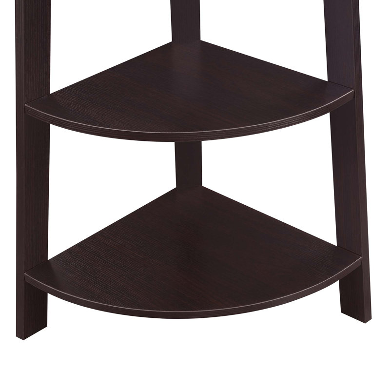 Haycraft Corner Bookcase, Espresso