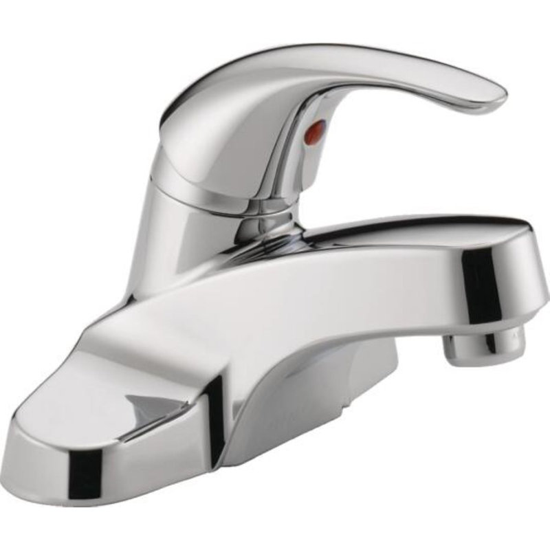 Centerset Single-handle Bathroom Faucet with Drain Assembly