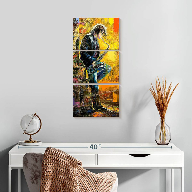 Musician, 27" H x 12" W