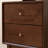 Solid Oak Nightstand-Brown Oak-2 Drawer-768444501