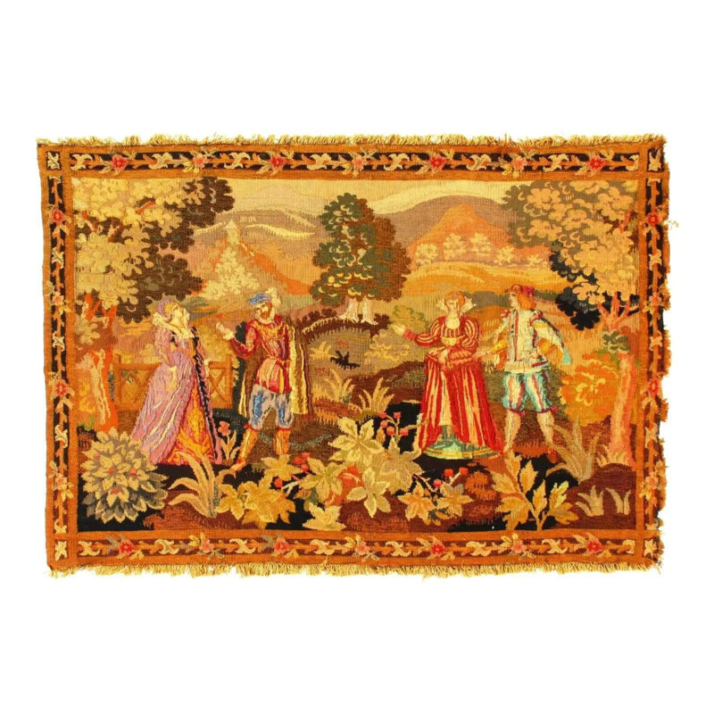 Luxie Wool Area Rug in Ivory