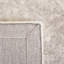 Tapis gris / ivoire en laine / coton touffeté à la main Jaquelene-657916478