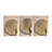 16"/20"/24"H, Metal Wall Art in Aged Ivory, Flapped Edge Circle Design, Crafted with Iron, Adds Artistic Flair to Your Home