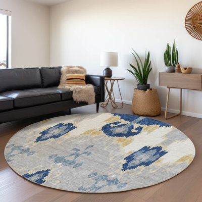 Tapis d'entrée / extérieur antidérapant Caziyah