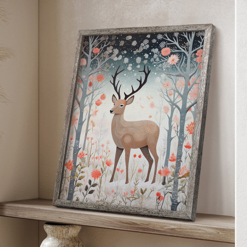 ANIMALS Series CDLXV III, reproduction encadrée - bois massif, H 30 po x l 24 po