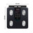 Smart Bathroom Scale with Sensory Handle - 8-Electrode High Precision Body Composition Monitor - 26 Metrics, LED Display, BMI, Muscle & Fat Measurement - Compatible with Apple Health & Android Health - Ideal for Gym and Home Use 