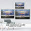 «Sunset on the seine», reproduction d'art encadrée sur toile par Claude Monet-92523645-92523646
