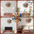 Artistic Colorful Wall Clock for Home Decoration