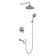 Retro Wall Mount 3 Funtions Rainfall Shower System with 3 Setting Handheld, Bath Spout, Rough-In Valve and Diverter
