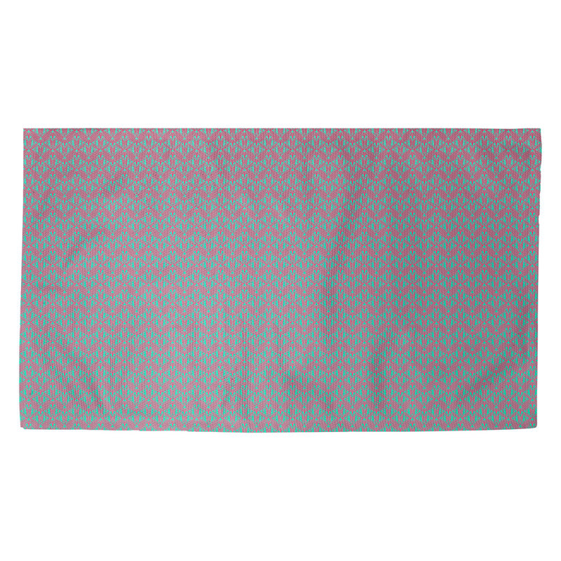 Tapis de porte intérieur décoratif dégradé art déco Avicia, Rectangle 2 pi 1 1/2 po x 3 pi 6 po