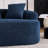 65" Chenille Curved Sofa-79720079