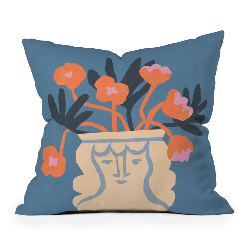 Coussin décoratif réversible Tasiania, H 20 po x l 20 po
