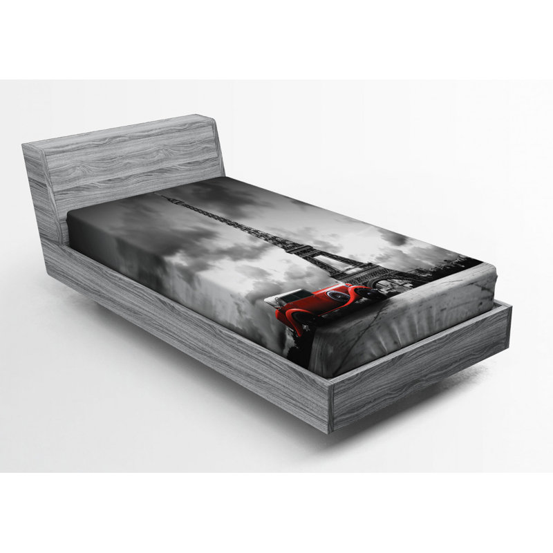 Microfiber Fitted Sheet, Twin Fitted Sheet