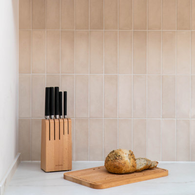 Brabantia Profile 6 Piece Knife Block Set