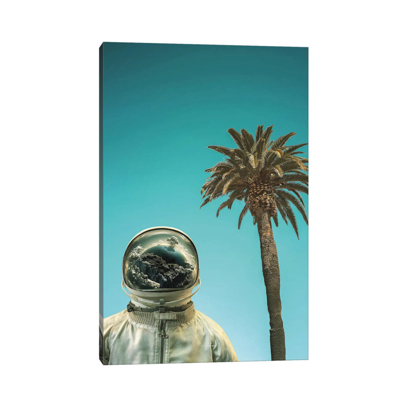 Vacation by Rob Hakemo - Print on Canvas, Wrapped Canvas, 20.32 cm H x 30.48 cm W