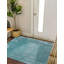 Tapis floral turquoise Brandt-35998244