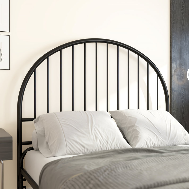 Steel Metal Slat Headboard, Full