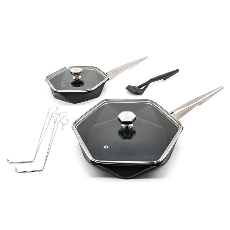 Aluminum Non-Stick Frying Pan Set
