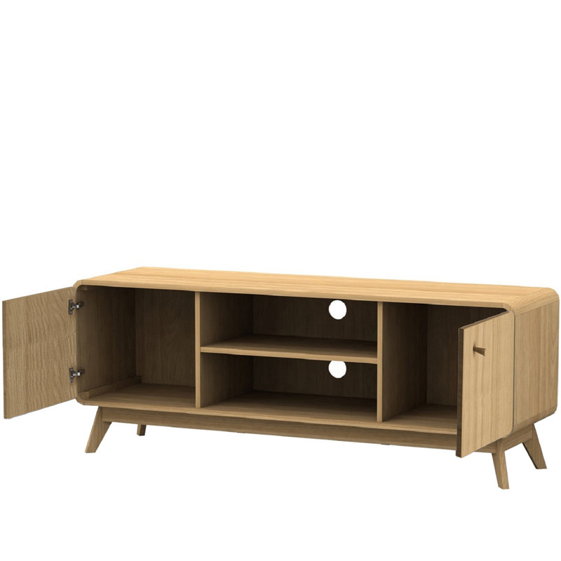 Justine TV Stand for TVs up to 60", Oak