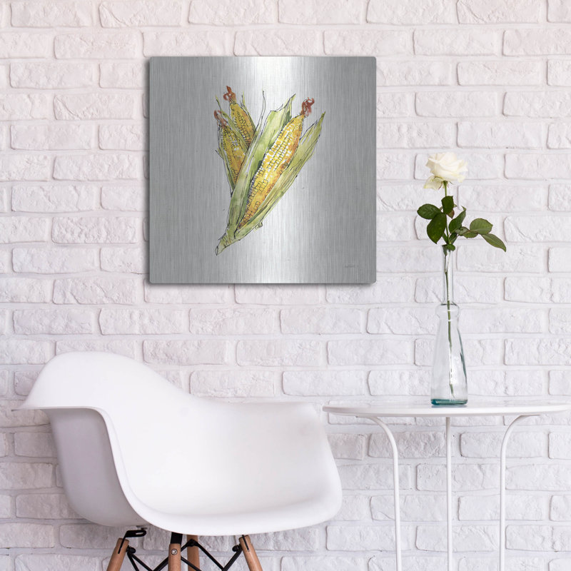 «Veggie Market III Corn» par Anne Tavoletti, H 24 po x l 24 po