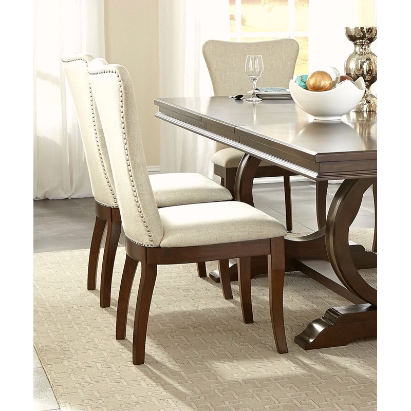Ensemble de 2 chaises d'appoint Modern Modern Traditional