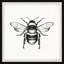 Bee Happy 1 Piece Single Picture Frame Painting-535763828