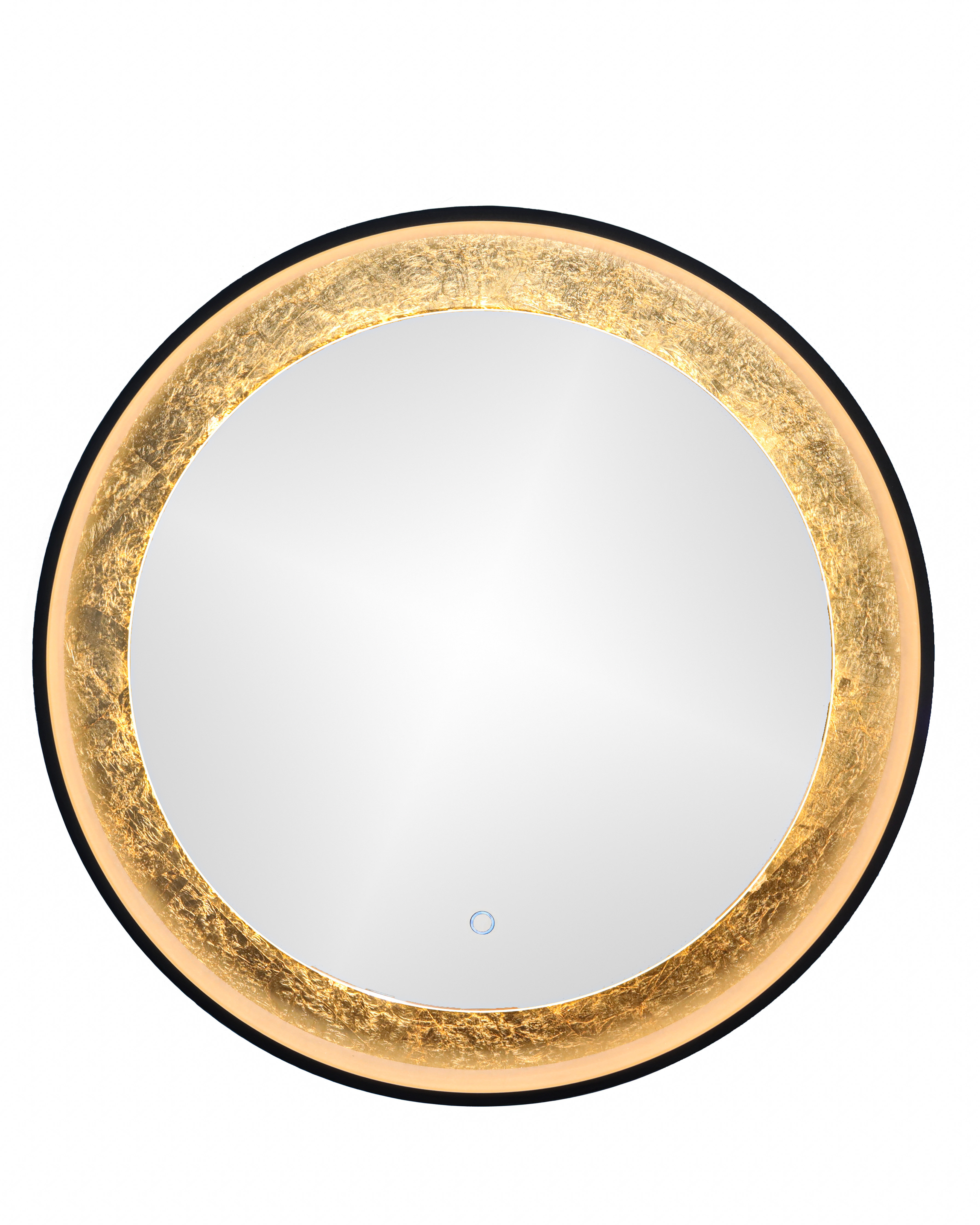 Red Barrel Studio Miroir rond en métal avec désembueur 30 po Clara ...