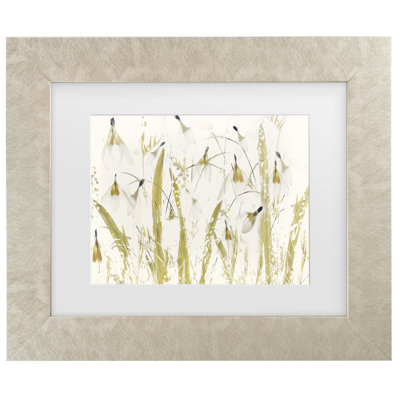 Bolog Nel Talen Snowdrops Matted Framed Art