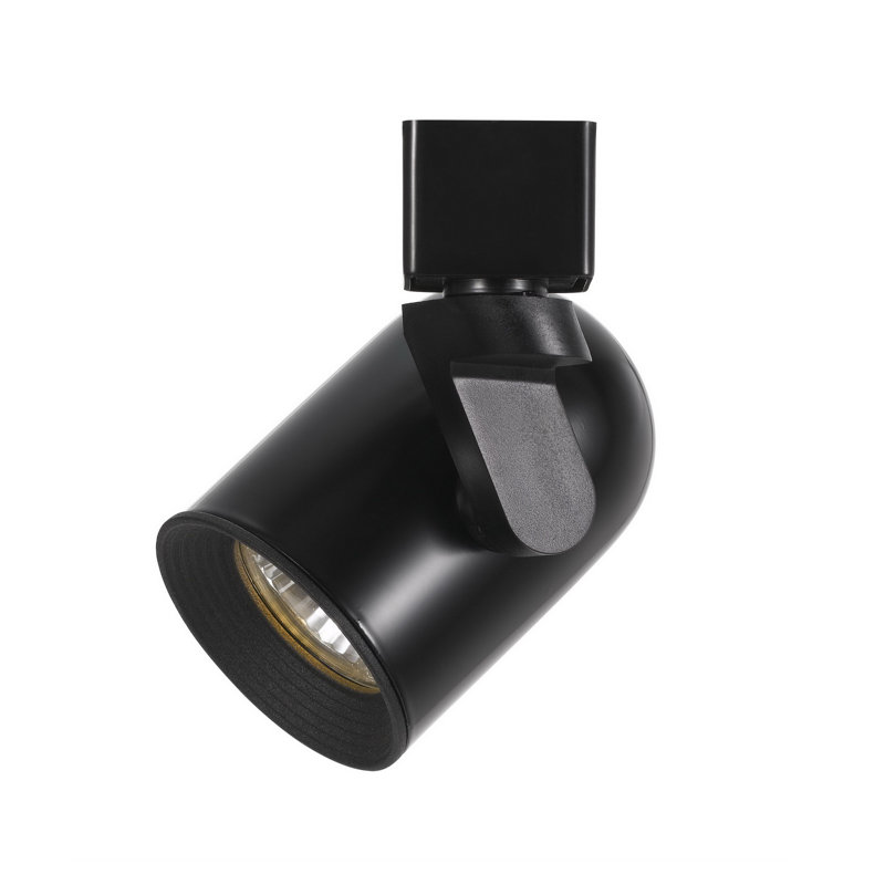 Adjustable Track Lighting Head, Black