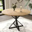 Metal Base Dining Table-1335797044