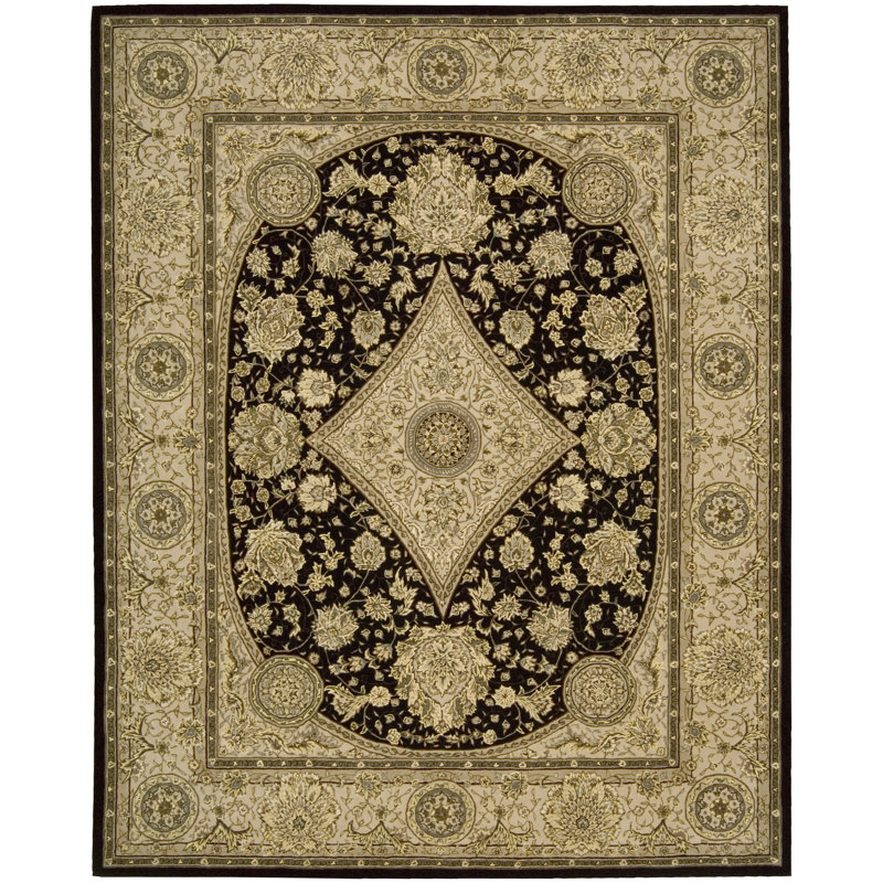 Buckhorn Oriental Indoor Rug, Rectangle 3'9" x 5'9"