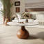 Table basse ronde moderne Gorman pour le salon et la maison-112298379-134767836
