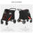 Foldable Standard Stroller Pet Stroller with Storage Smooth Ride with Shock Absorption-91023645