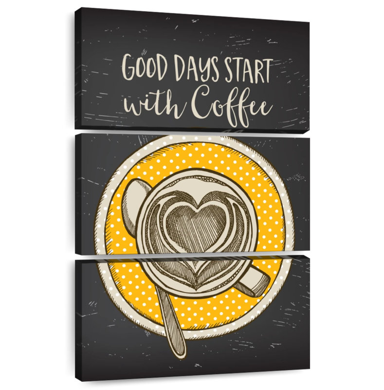 Yarlin Good Days Start With Coffee