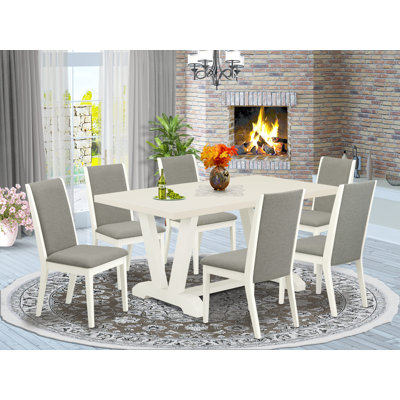 4 - Person Acacia Solid Wood Dining Set by Red Barrel Studio