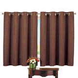 Hagans Polyester Sheer Curtain Single Panel