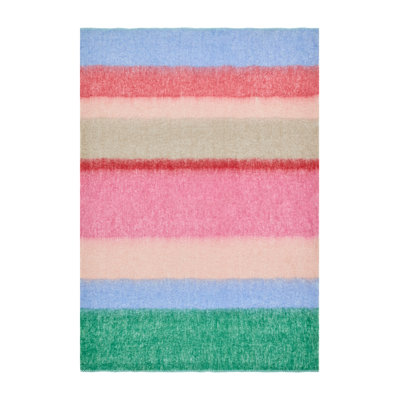BLUEBELLGRAY WEST COAST STRIPE SUSNET 130X170CM THROW