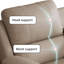 Fauteuil inclinable de loisirs ergonomique en similicuir-1856763275