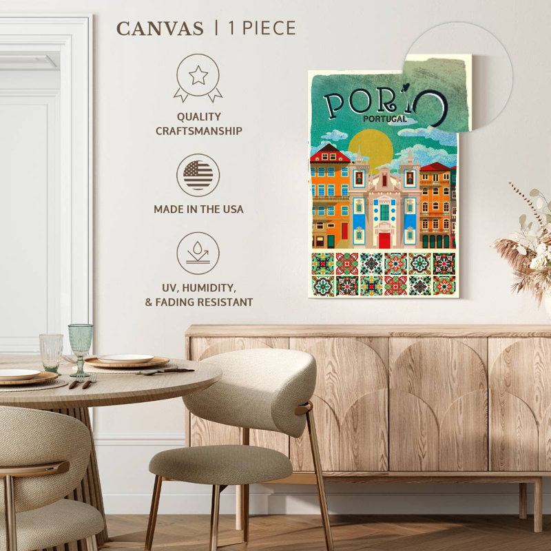 Affiche Porto Porto, H 24 po x l 16 po