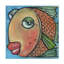 Poisson 3 par Tim Nyberg - peinture sur toile tendue-1471449401