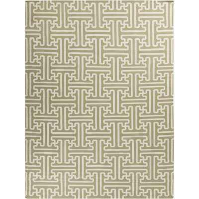 Wool Geometric Indoor Rug