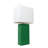 21" Leather Base Table Lamp with White Rectangular Linen Shade-1218488728-1245374062-1245357776