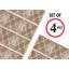 Tapis d'escalier intérieur antidérapant 9 po x 28 po Algean-565025574-620021352