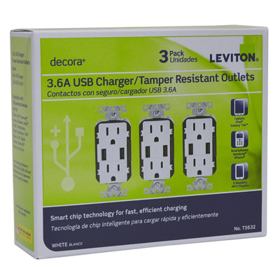 15-Amp Standard Duplex Outlet