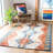 Deyoung Hand Tufted 0.8 Wool, 0.1 Cotton, 0.1 Latex Southwestern Rug-1781331089