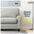 Serta Copenhagen 78" Rolled Arm Sofa, Easy Care Fabric, Soft Pillow Back, Pocket Coil Seat Cushions-96683564