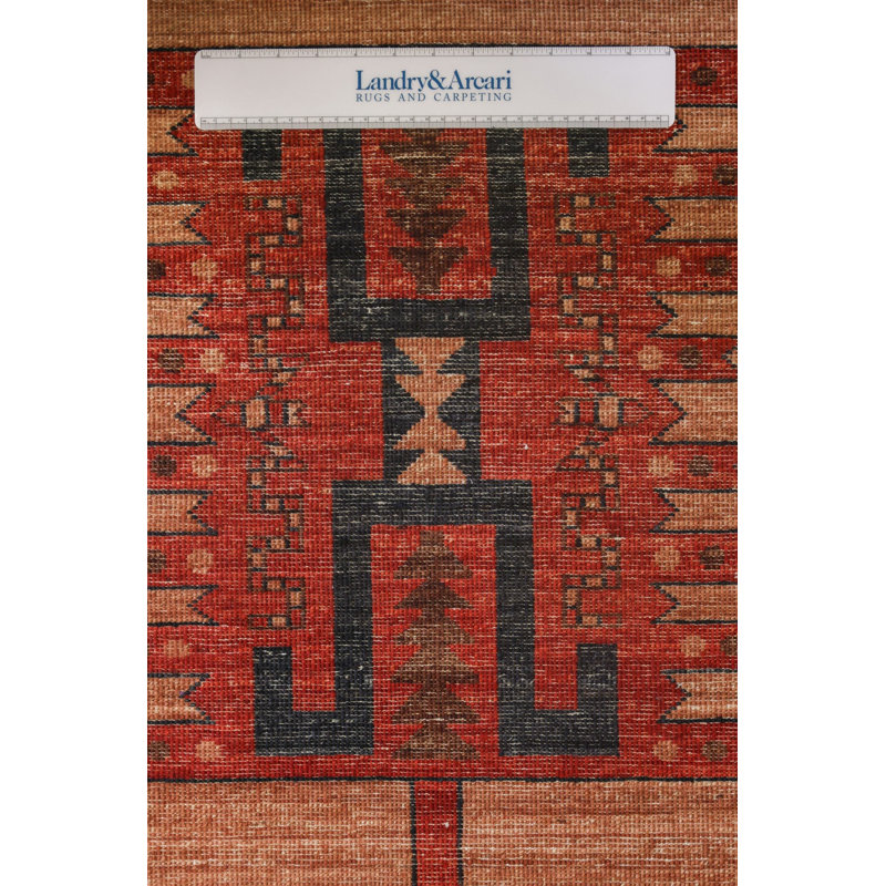 New Afghani Navajo Wool On Cotton 9Ftx12ft