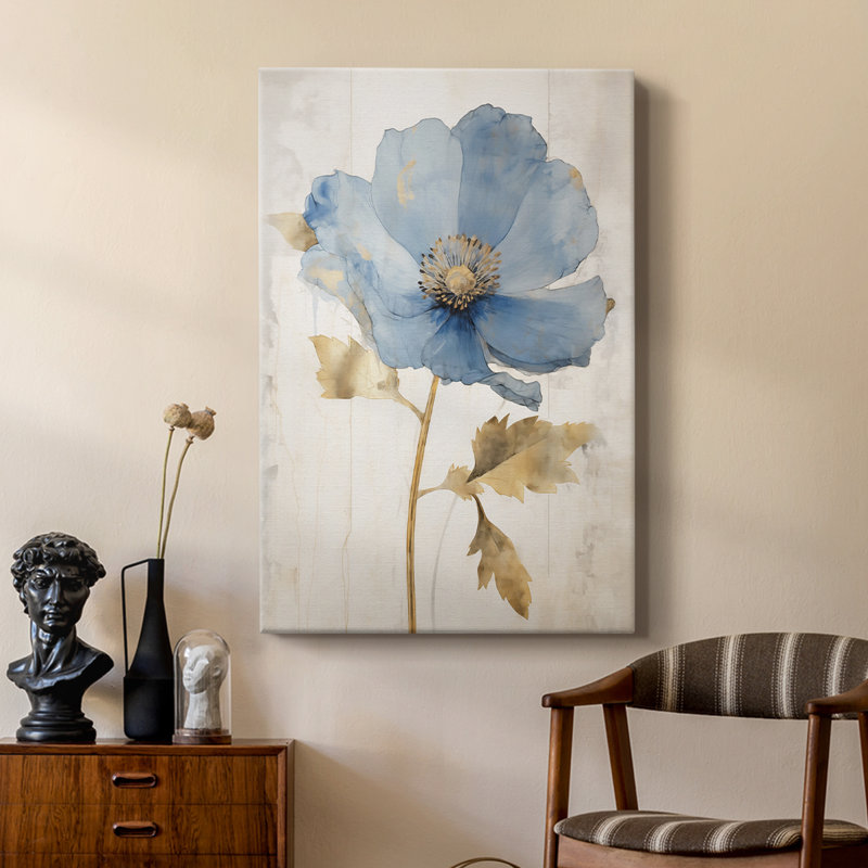 FLORAL Series Liv - galerie Cavas sur mesure, H 48 po x l 32 po