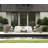 Solana 92'' Wide Teak Loveseat with Cushions