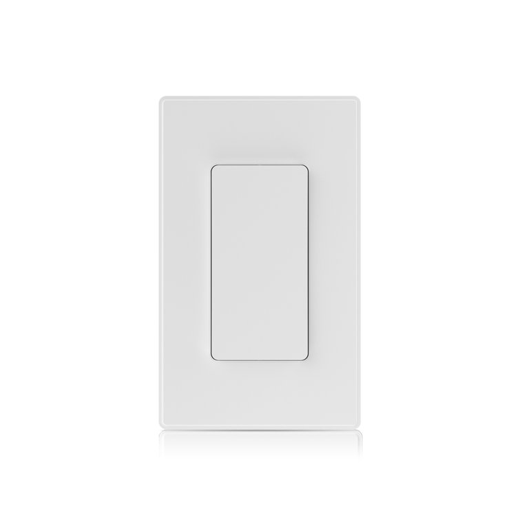 ELEGRP Smart Light Switch Single Pole, 2.4Ghz Wi-Fi Light Switch Compatible With Alexa & Google Assistant, Neutral Wire Required, APP Control, UL Certified, 1 PC